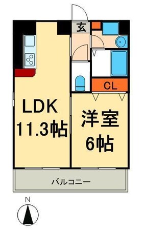 横網 リバーイーストの物件間取画像